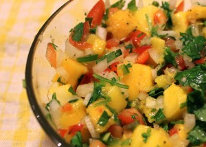 Fresh Mango Salsa @ I'll Make It Myself