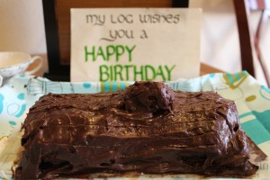 Twin Peaks Log Cake | I'll Make It Myself! 3