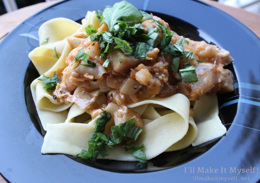 Pasta with Eggplant Sauce | I'll Make It Myself!