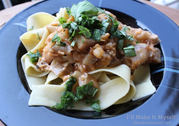 Pasta with Eggplant Sauce | I'll Make It Myself!