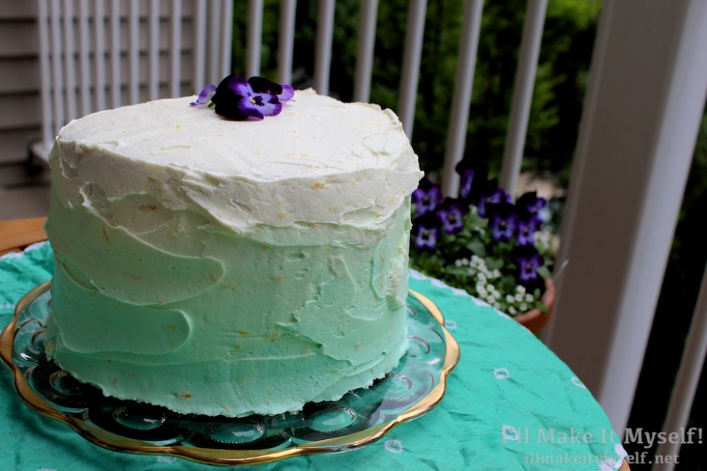 Great Book Larder Bake Off Watercolor Layer Cake | I'll Make It Myself! 4