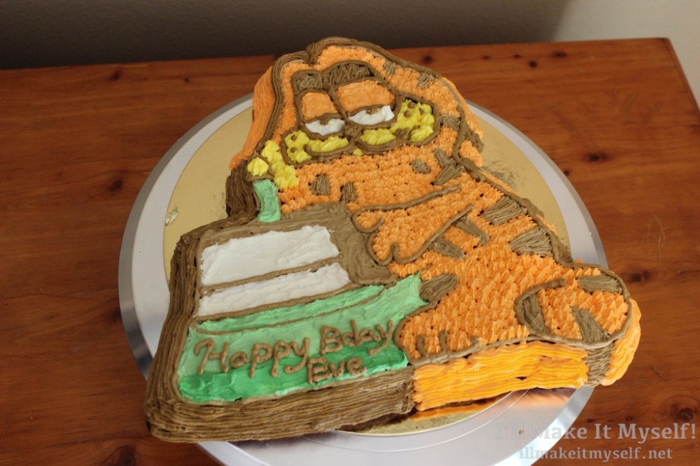 Garfield Cake | I'll Make It Myself 2